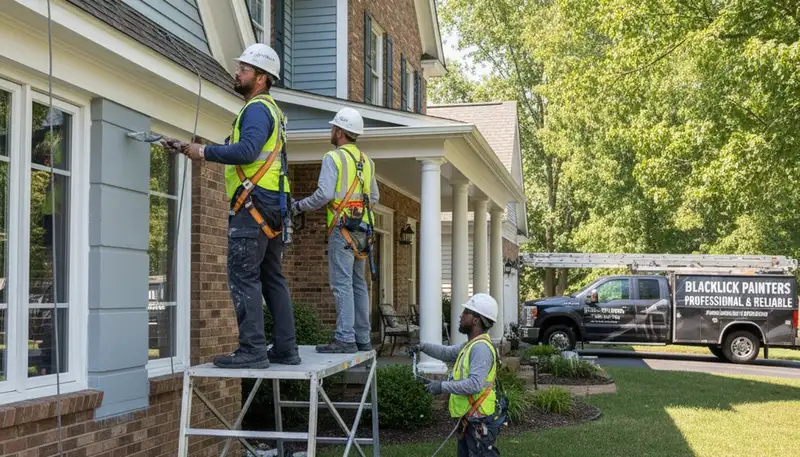 Painting crew serving Columbus, OH with professional interior and exterior house painting services