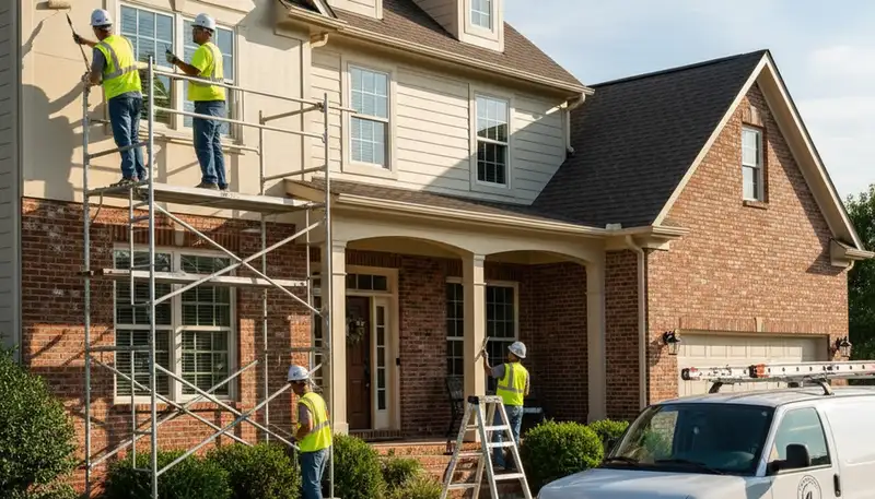 Painting contractor in Columbus, OH serving residential and commercial exterior painting projects