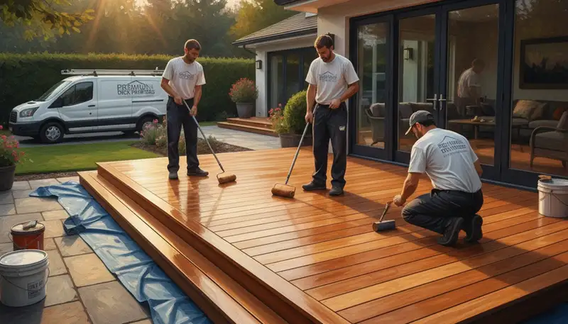 Deck painting service in Columbus, OH to protect and beautify outdoor living spaces