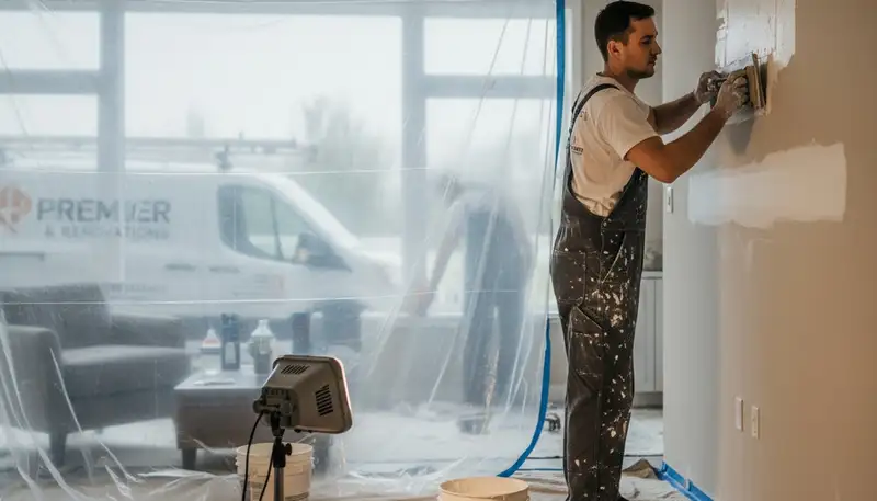 Drywall repair in Columbus, OH by Columbus Paint Pros for smooth, lasting walls
