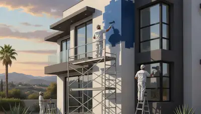 Exterior house painting in Columbus, OH by Columbus Paint Pros for durable curb appeal