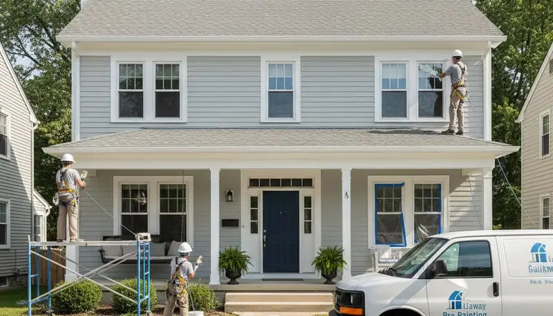 Columbus, OH painting service team providing professional interior and exterior house painting