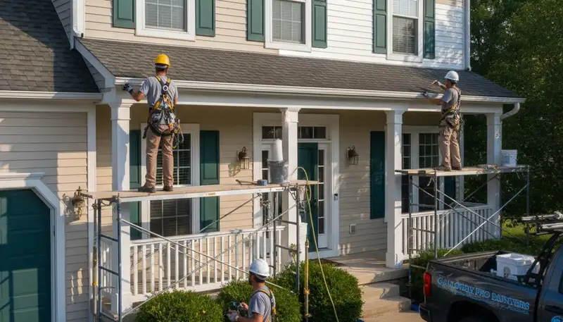 Painting contractor in Columbus, OH serving residential and commercial interior and exterior projects