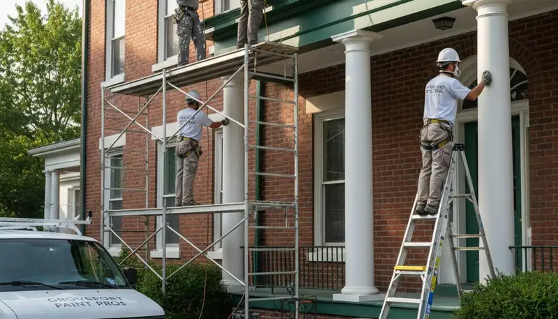 Painting contractor in Columbus, OH providing professional interior and exterior painting services