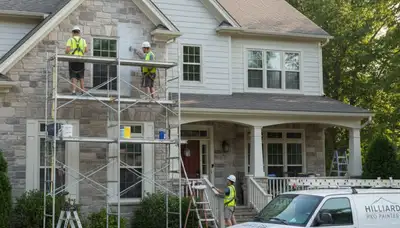 Professional painting crew serving Columbus, OH for interior and exterior house painting services