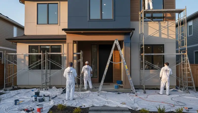 Columbus, OH house painting services by Columbus Paint Pros protecting homes from weather damage
