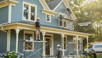 Painting contractor serving Columbus, OH with professional interior and exterior painting services
