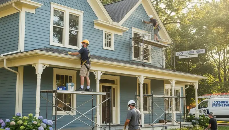 Painting contractor serving Columbus, OH with professional interior and exterior painting services
