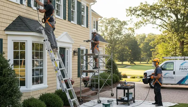 Columbus, OH painting contractor delivering professional interior and exterior house painting services
