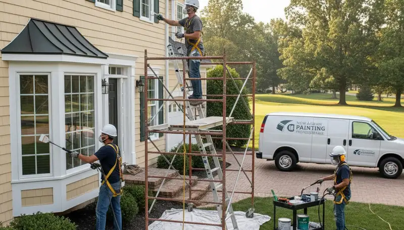 Painting contractor serving Columbus, OH for interior and exterior home painting services