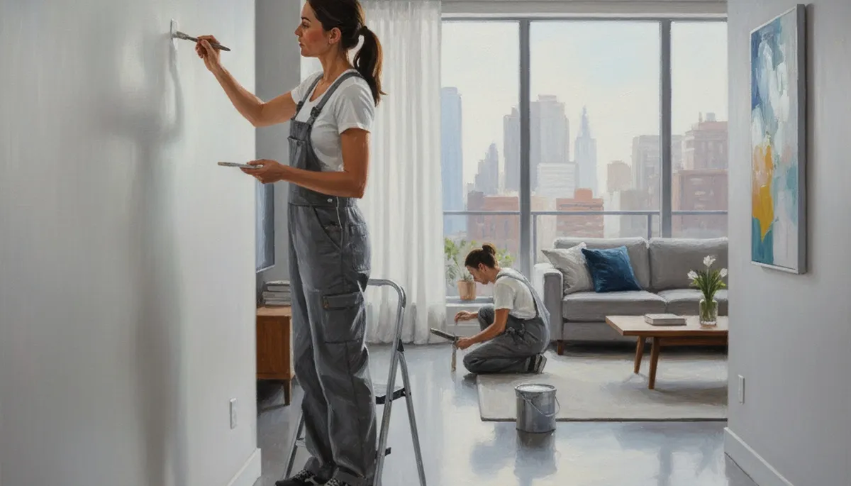 Professional paint touch-up service for Columbus, OH homes by Columbus Paint Pros