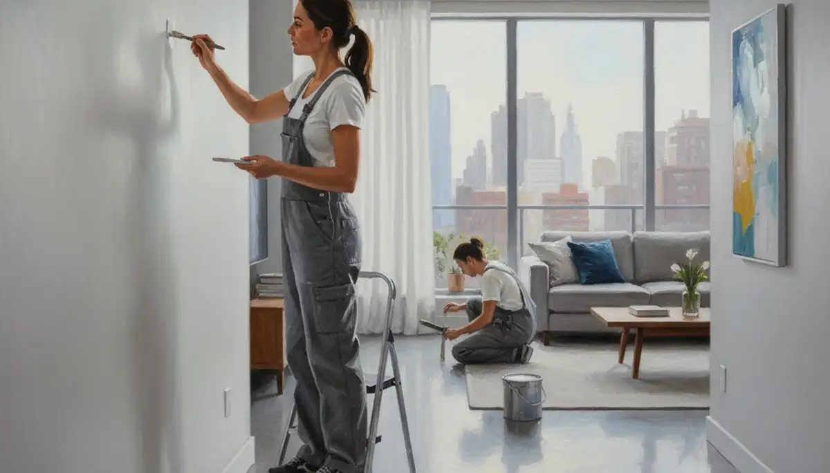Professional paint touch-up service for Columbus, OH homes by Columbus Paint Pros