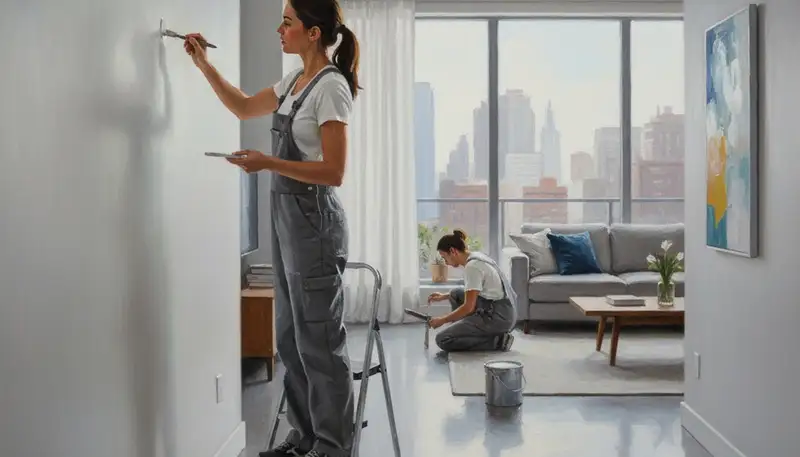 Professional paint touch-up service for Columbus, OH homes by Columbus Paint Pros