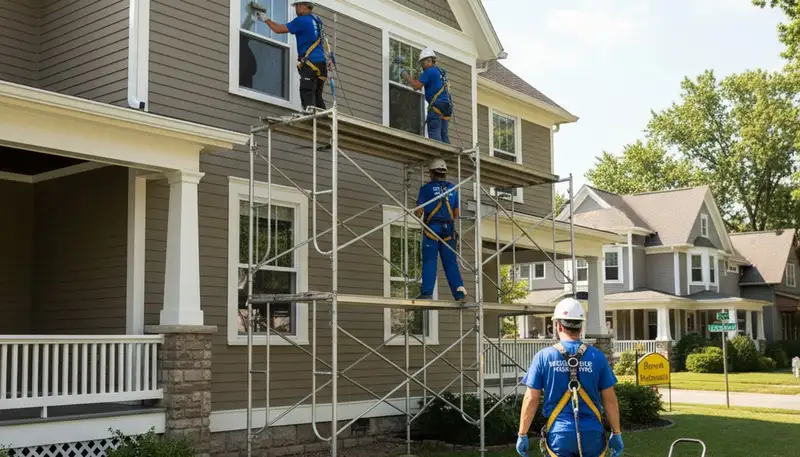 Columbus, OH painting contractor delivering professional interior and exterior painting services